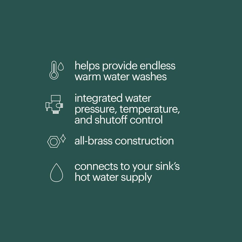 Brondell Hot/Cold Bidet Mixing Valve Upgrade Kit - Image 4